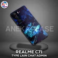 AC74-Case REALME C71-Motif COWOK-Softcase REALME C71-Casing REALME C71-Silicone REALME C71