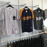 Terlaris Baju jersey baseball pria dan wanita/kaos baseball keren/baju