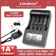 Liitokala Lii-500 Lii-PD4 Lii-600 Lii-PD2 18650 Lithium Battery Charger 3.7V 21700 26650 18350 18500 17500 25500 1.2V AA AAA