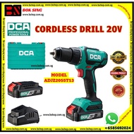 DCA CORDLESS BRUSHLESS HAMMER DRILL 20V/DCA BATTERY DRILL 20V/MODEL-ADJZ2055T13