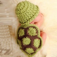 CGGUE Knitted Handmade Bee Tortoise Dog Animal Boys Girls Baby Costume Photography Clothes Newborn Photography Prop