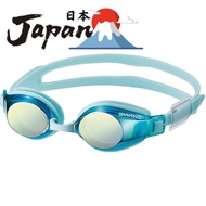 【import from Japan】[SWANS] Made in Japan Swimming Goggles SJ-24M SBFY Sky Blue x Flash Yellow Mirror
