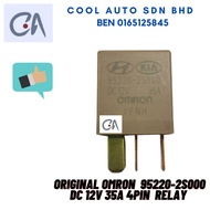 🔥READY STOCK 🔥 ORIGINAL OMRON  95220-2S000 DC 12V 35A 4PIN  RELAY