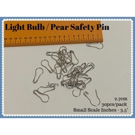 Light Bulb Safety Pin / Pear Safety Pin / Safety Pin - 1pack