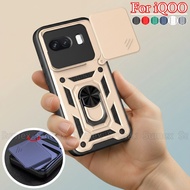 Shockproof Ring Stand Case For iQOO15R iQOO 15R 15 5G Push Pull Sideslip Camera Protection Casing Ph