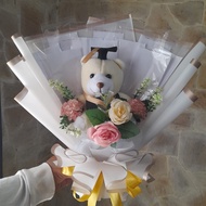 BUKET BONEKA WISUDA DAN UANG KOSONG/BUKET WISUDA UANG/BUKET KELULUSAN |/HADIAH KEKINIAN