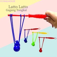 Lato ของเล่นลูกบอล 3.4 ซม. Tek Tok Etek Old School Latto Pro-clackers สําหรับเด็ก