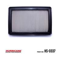 HURRICANE กรองอากาศรถยนต์ผ้าแดง & สแตนเลส Mazda ( 3 Skyactiv  CX-5 ) HS-0337