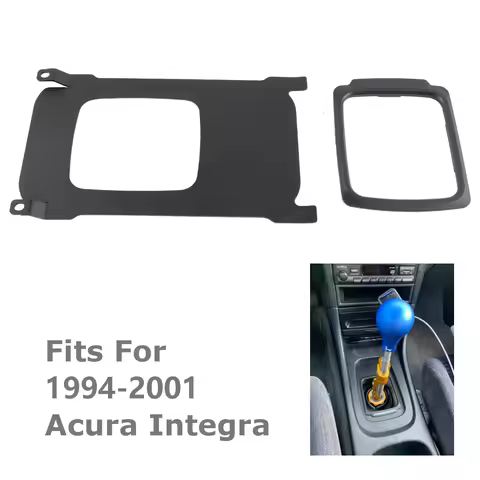 B-Series Aluminum Center Shifter Console Cover Plate Boot Maxim Shift Boot Fit For 94-01 Acura Integ