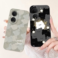 Honor X7 CMA-LX2 LX1 LX3 Cute Fashion Painted Soft Silicone Case HonorX7 Lens Protective Casing