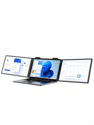 EIMIO Portable Dual Screen Display E24 สำหรับใช้ในออฟฟิศ จอแบ่งส่วนได้รับการขยายตัวแบบพกพาสำหรับโน้ต
