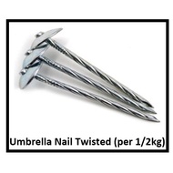 Umbrella Nail / Roofing Nail 2-1/2" / Pakong Yero (per 1/2 kg)