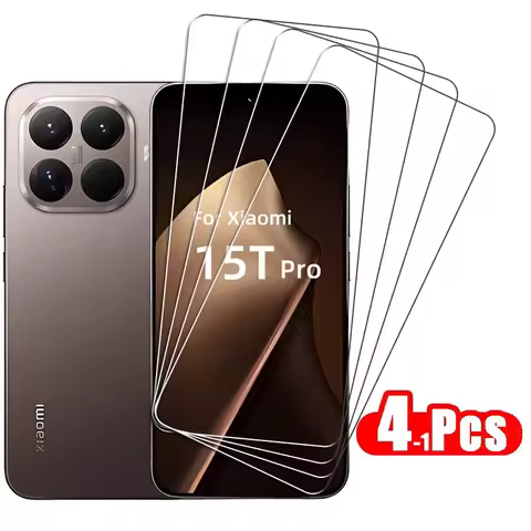 4-1Pcs Glass For Xiaomi 15T Pro Tempered Glass Xiaomi 15T Pro Screen Protector HD Protective Phone F