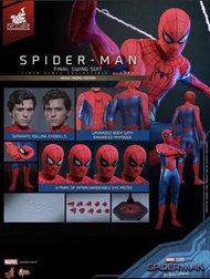 Hottoys mms862 蜘蛛俠 最終擺姿態 1/6 人偶