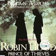 CD BRYAN ADAMS-ROBIN HOOD PRINCE OF THIEVES (CD) (VG)