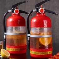 1.5L Fire Extinguisher Shaped Drink Bucket Large Capacity Beer Dispenser Drinking Keg