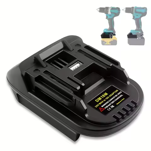 Dm18M Battery Adapter - Compatible with Dewalt 20V Lithium-Ion Batteries, Compatible with 18V Lithiu