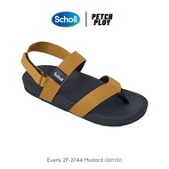 Scholl รุ่น Everly 2F-2744 รองเท้าสกอลล์ของแท้ รองเท้าสุขภาพ สวมใส่สบายและทนทาน