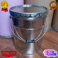 20 Liter Tin Bucket Plain 25kg/ Tong Air Baldi Besar