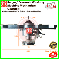 Sanyo Pensonic Washing Machine Mechanism Gearbox 6.0KG - 8.0KG PWA-8551 PWA-1251 PWA-755A PWA-655A P