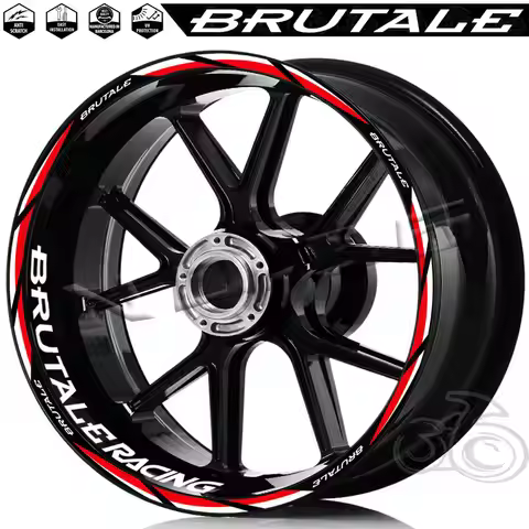 For Mv Agusta Brutale RR 1000RS 1000RR ASSEN 910R 800RR 675 990 750 Motorcycle Wheel Sticker Reflect