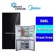 Midea Inverter 4-Door Refrigerator (560L) MFT-585WEGBI