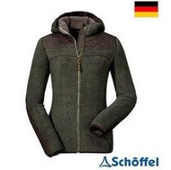 德國 Schoffel 女 超保暖刷毛連帽外套-摩卡棕 獵裝率性修身 8SL20-12224-4 特價5015
