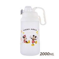 台灣代購🌟 迪士尼米奇米妮 Tritan大容量彈蓋水瓶2000ml🌟