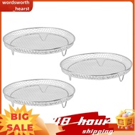 Fryer Rack Fryer Dehydrator Rack Multifunctional Stackable Grid Grilling Rack Mesh Design for 8 Inch