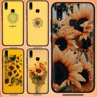 OPPO A92 A72 A52 A8 A31 A73 A93 A5 A9 2020 A1K F11 Pro A9 2019 R9 R9S F1 Plus Soft Silicone Phone Case BL6 Beauty Yellow Sunflower Cover Casing