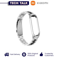 Segmented Strap Metal Wrist Strap for Xiaomi Mi Band 4 / Mi Band 5 / Mi Band 6