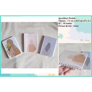 Scrapbook Notebook Islamic NotebookA7 Cute Notebook Aesthetic Cute Notebook Muslimah Notebook A7