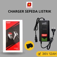 36V 12Ah Electric Bike Battery Charger - 48V 12Ah