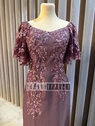 Mother Gown / Ninang Gown Mauve