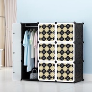 9 cube Black DIY Multipurpose Wardrobe