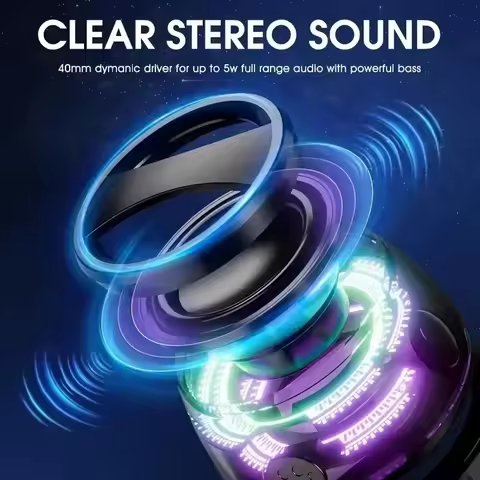 Portable Bluetooth Speaker StarPaiDa G200 RGB Light Magnetic Speaker Bluetooth 5.3 Mini Speaker 7-Ho