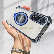 Casing For OnePlus Nord 5 5G Nord5 Luxury Electroplated Phone Case Ring Stand Shockproof Soft Cover