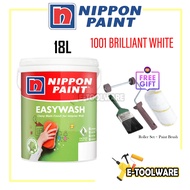 18L Nippon Paint Easy Wash 1001 Brilliant White