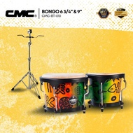 CMC Graphic Bongo Drum Alat Muzik Percussion Nasyid Performance
