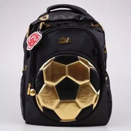 Australia smiggle Golden Glossy Football Schoolbag Elementary School Students Children Backpack Outdoor Leisure Bag Backpack
