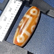 🇲🇾268DZI🚀 Ultimate Dzi / 9 Eyed Dzi / Red Jade Nine Eyed Dzi / 九眼天珠 / Manik Dzi Tibet Sky Kingdom De