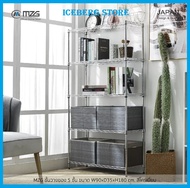 MZG-W007 ชั้นวางของ ชั้นวางปรับระดับได้ 5 ชั้น 90x35x180 cm รับ 375 kg #ชั้นวางเหล็ก #ชั้นวางต้นไม้ 