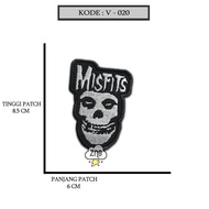 Patch bordir emblem backpatch patch band patch music patch keren