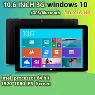 3G Internet 1920*1080 pixel 64Bit X64 10.6 Inch X16HD 2GB 32GB Windows 10 Tablet PC WIFI Dual Camera