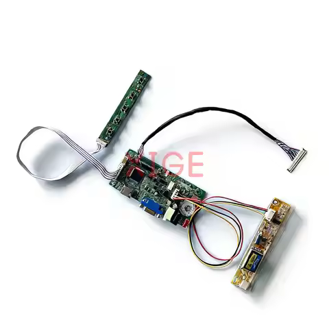 LCD Monitor Controller Drive Board Fit LP171W01 LP171WX2 LP171WP4 QD17TL02 1-CCFL HDMI+VGA 1440x900 