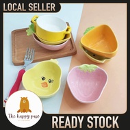 READY STOCKPremium Nordic Ceramic Bowl  Ins Style Cute Bowl  Mangkuk Kecil Comel Seramik  Japanese S