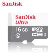 台灣公司貨 SanDisk Ultra 16G C10 手機 記憶卡 16GB TF卡 (SD-48M-NEW-16G)