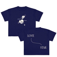 Aztecass OVERSIZED TEE - LOVE STAR