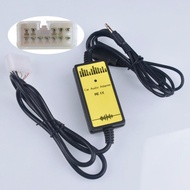 Car CD Adapter MP3 Audio Interface AUX USB CD Changer (5+7)PiN for Toyota Avensis Tundra Vios Highla