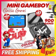 BKK Mini Gameboy Advance SUP Game Console Tv Classic Games Retro 400 900 Game Mainan Budak Mario ( M